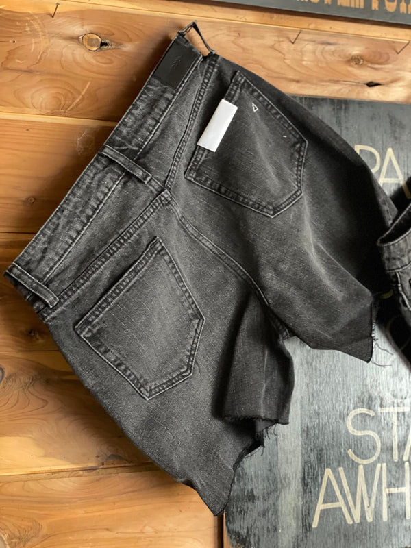 Sofie Button Fly Shorts - Vintage Black **FINAL SALE**-Women's Denim-HIDDEN-Lucky J Boots & More, Women's, Men's, & Kids Western Store Located in Carthage, MO