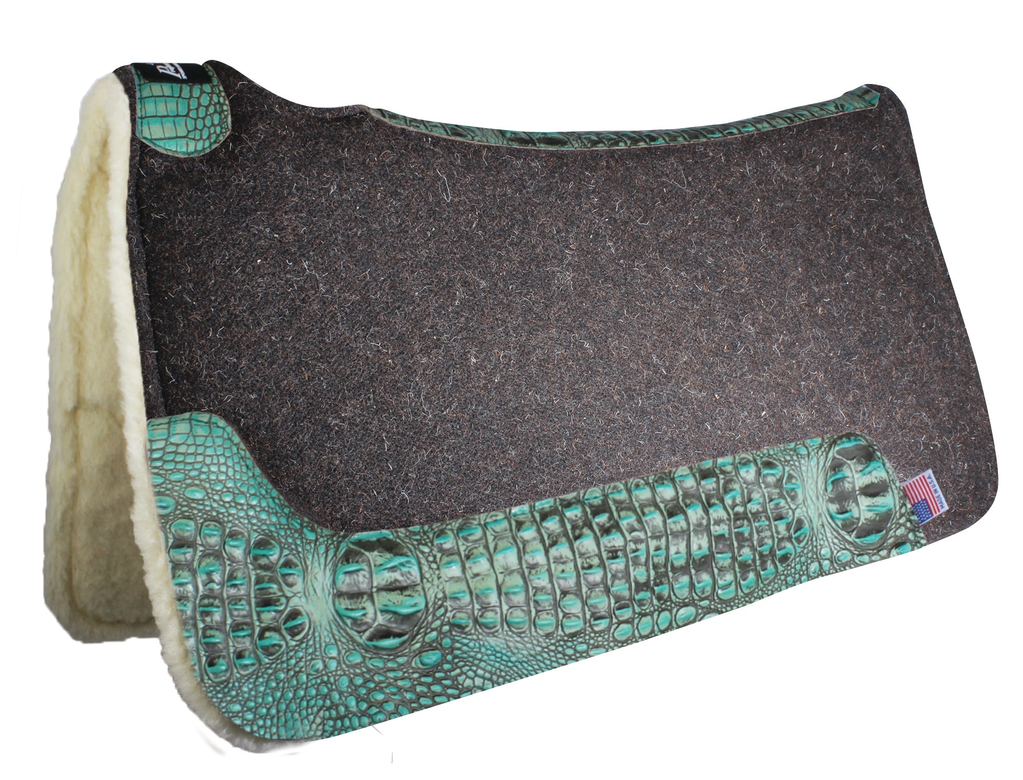 Cowboy Felt Air Ride Saddle Pad - Merino Wool-Saddle Pads-Professionals Choice-Lucky J Boots & More, Women's, Men's, & Kids Western Store Located in Carthage, MO