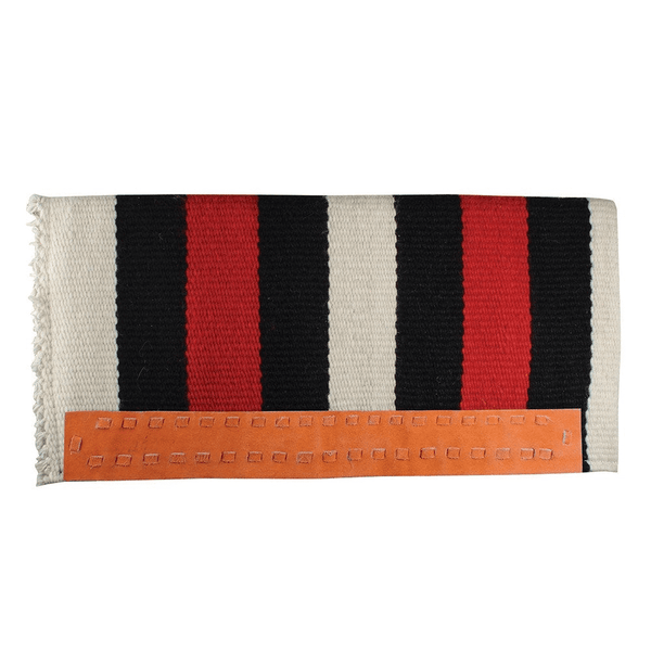Professionals Choice Casa Zia Navajo Saddle Blanket in Black & Crimson NB4-BLA/CRI-Saddle Pads-Professionals Choice-Lucky J Boots & More, Women's, Men's, & Kids Western Store Located in Carthage, MO