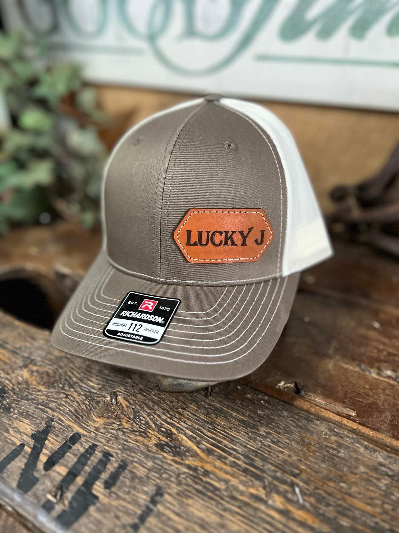 LJ Patch Caps 112-Caps-Ndesign-Lucky J Boots & More, Women's, Men's, & Kids Western Store Located in Carthage, MO