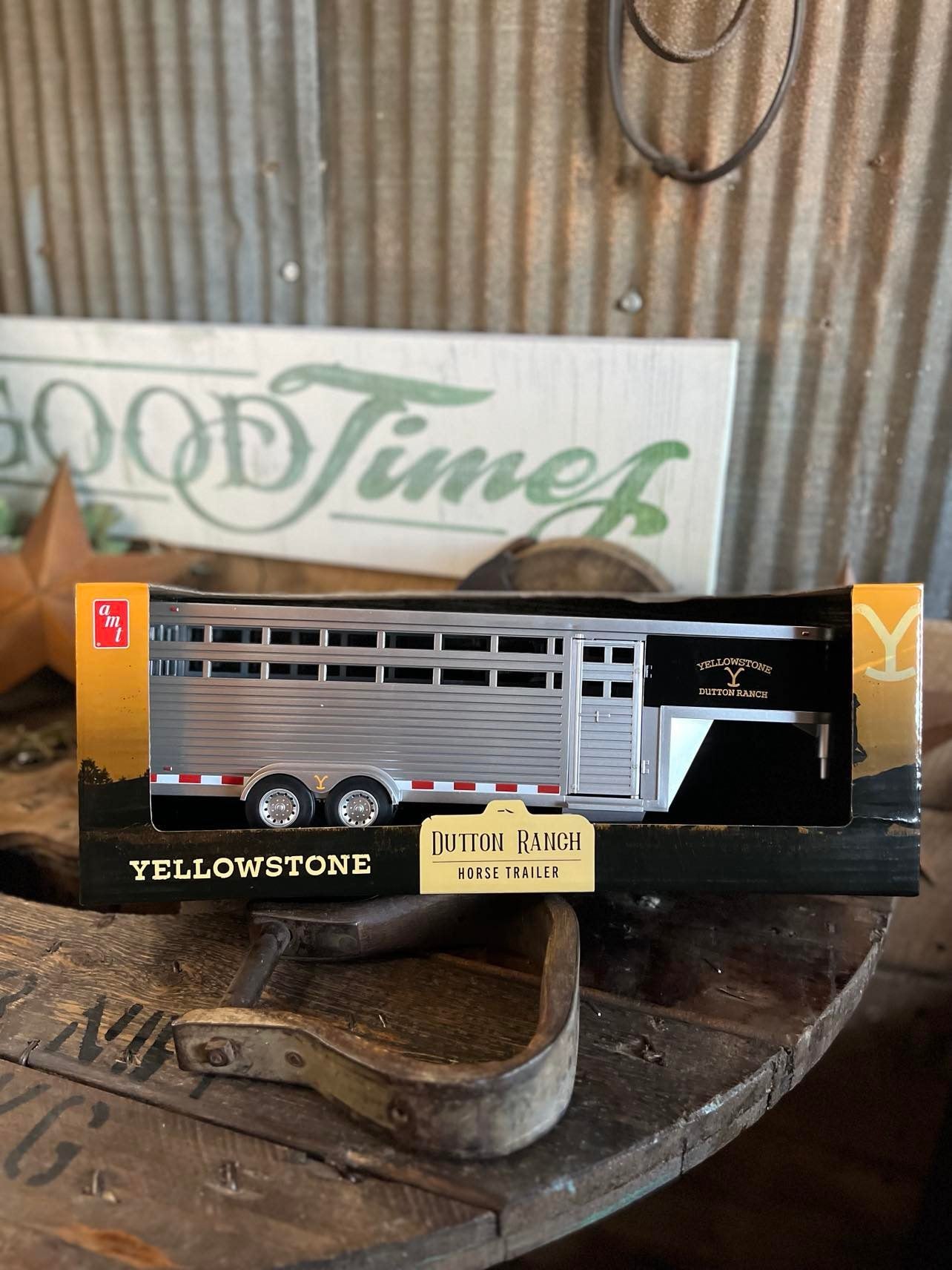 Yellowstone Adult Collectible - Dutton Ranch Horse Trailer-Toys-Big Country Toys-Lucky J Boots & More, Women's, Men's, & Kids Western Store Located in Carthage, MO