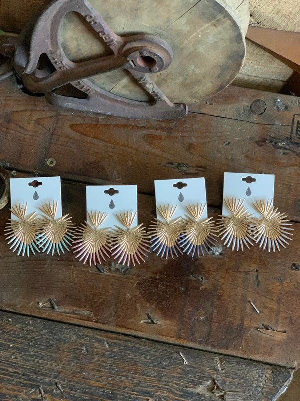 Fouray Fashion Earrings E172-Earrings-Fouray Fashion-Lucky J Boots & More, Women's, Men's, & Kids Western Store Located in Carthage, MO