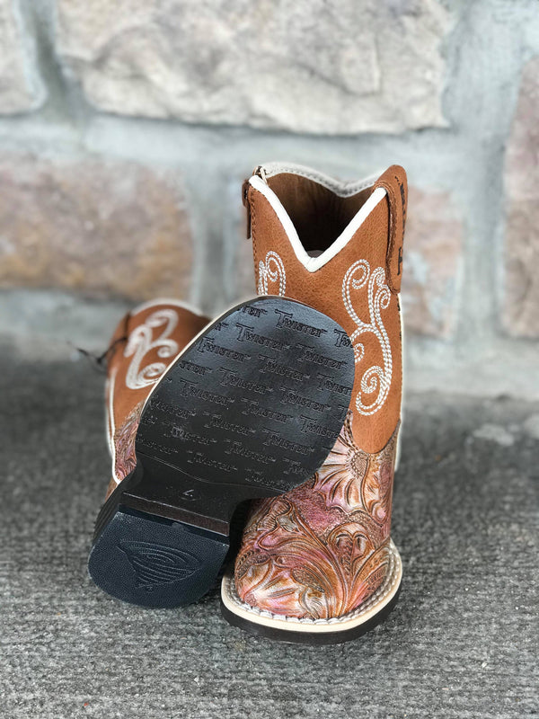Twister Elizabeth Toddler Boot-Kids Boots-M & F Western Products-Lucky J Boots & More, Women's, Men's, & Kids Western Store Located in Carthage, MO