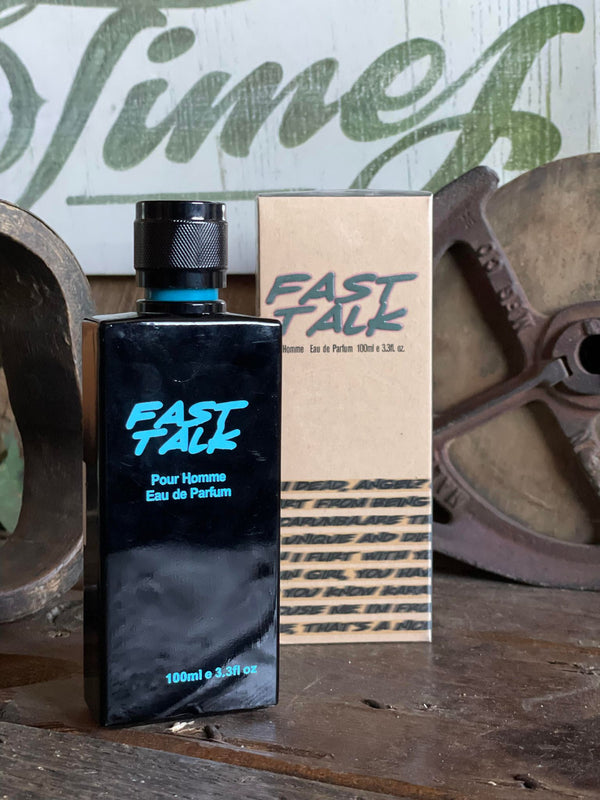 Fast Talk Men's Cologne-Perfumes-Darrell & Bonnie Co.-Lucky J Boots & More, Women's, Men's, & Kids Western Store Located in Carthage, MO