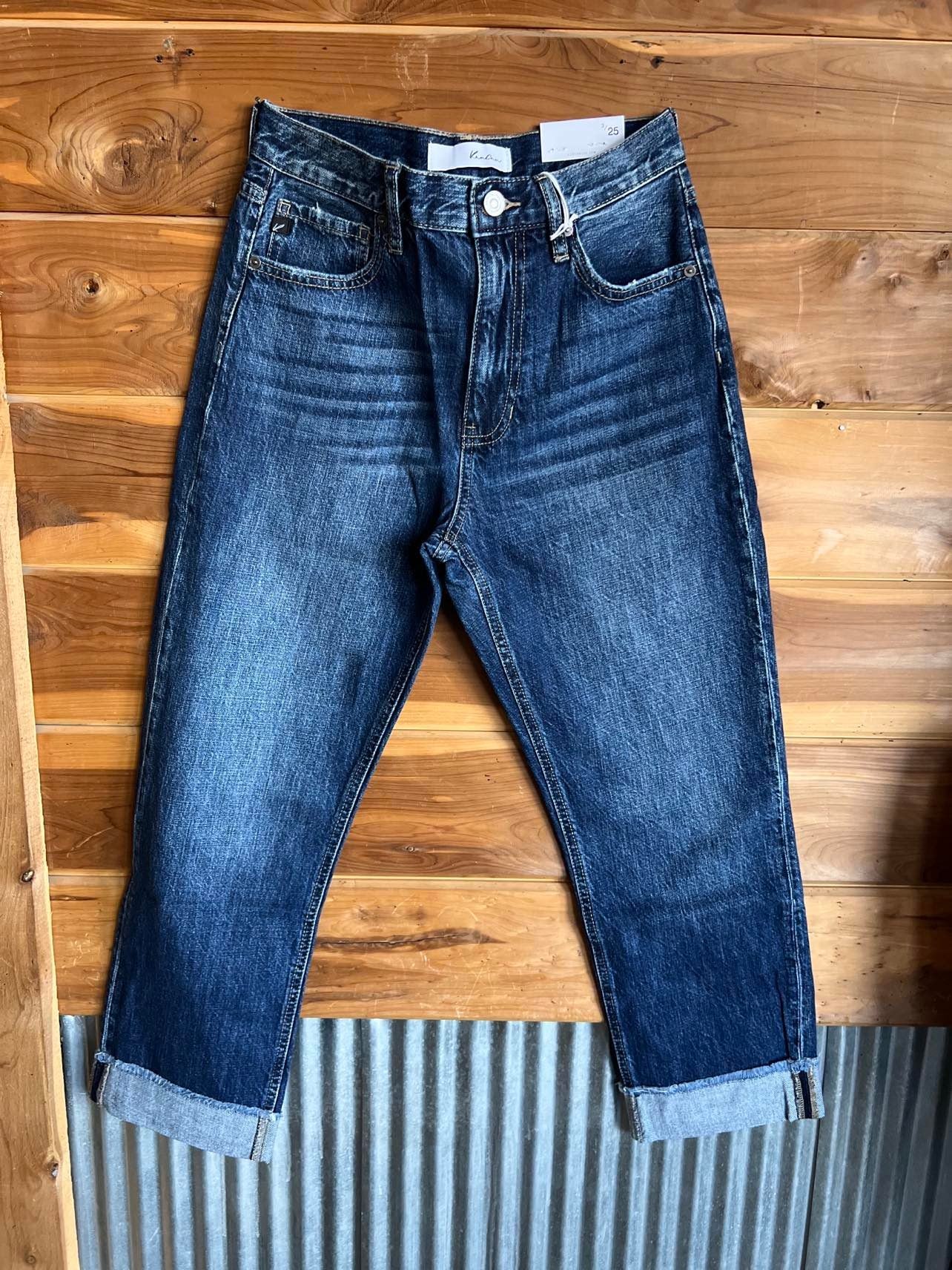 Finley High Rise Straight Leg KanCan Jeans *FINAL SALE*-Women's Denim-KanCan-Lucky J Boots & More, Women's, Men's, & Kids Western Store Located in Carthage, MO