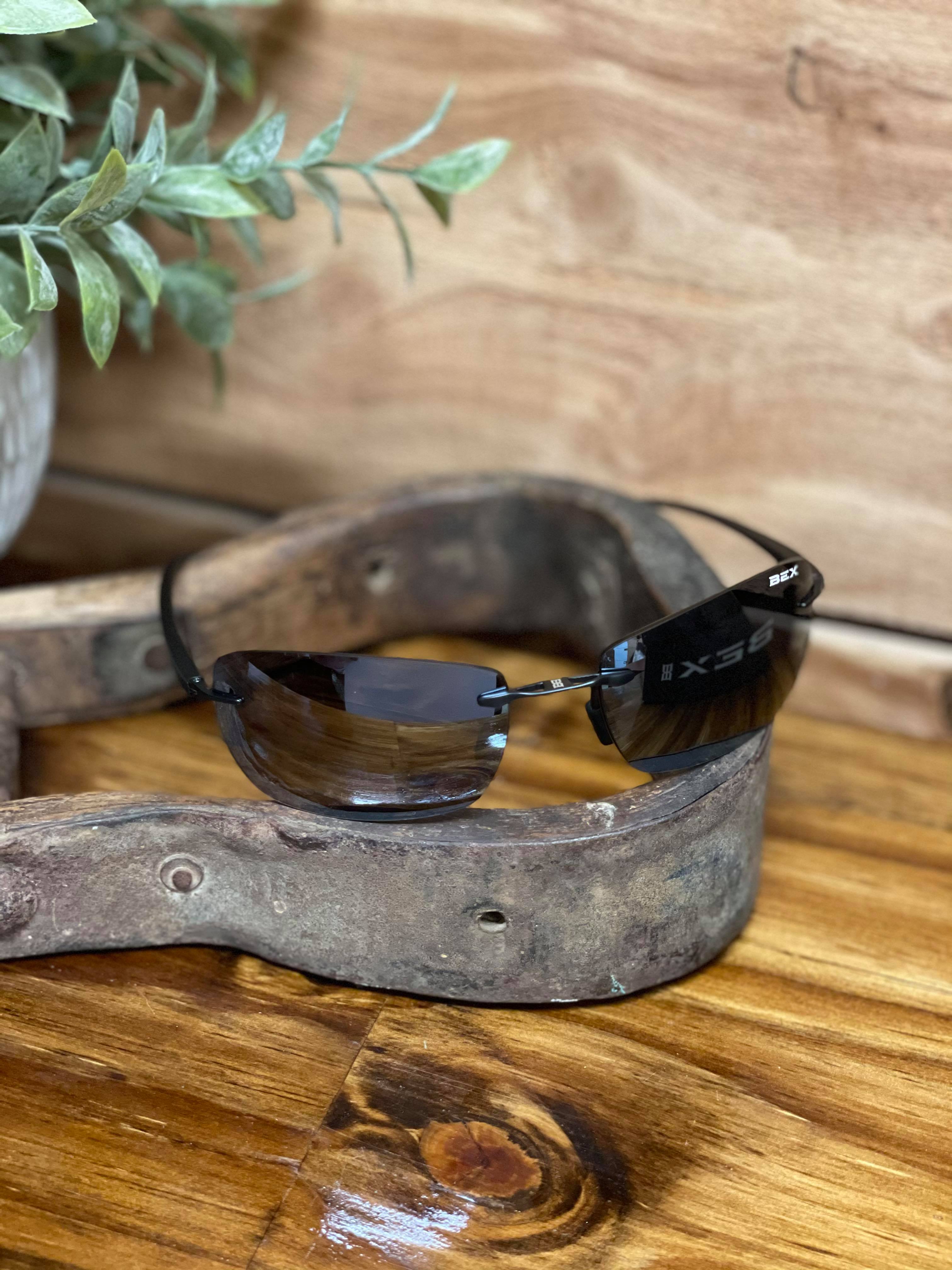 BEX Fynnland XP Black/Gray-Sunglasses-Bex Sunglasses-Lucky J Boots & More, Women's, Men's, & Kids Western Store Located in Carthage, MO
