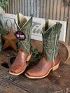 HP Top Hand Collection Cognac Volcano-Men's Boots-Horse Power-Lucky J Boots & More, Women's, Men's, & Kids Western Store Located in Carthage, MO