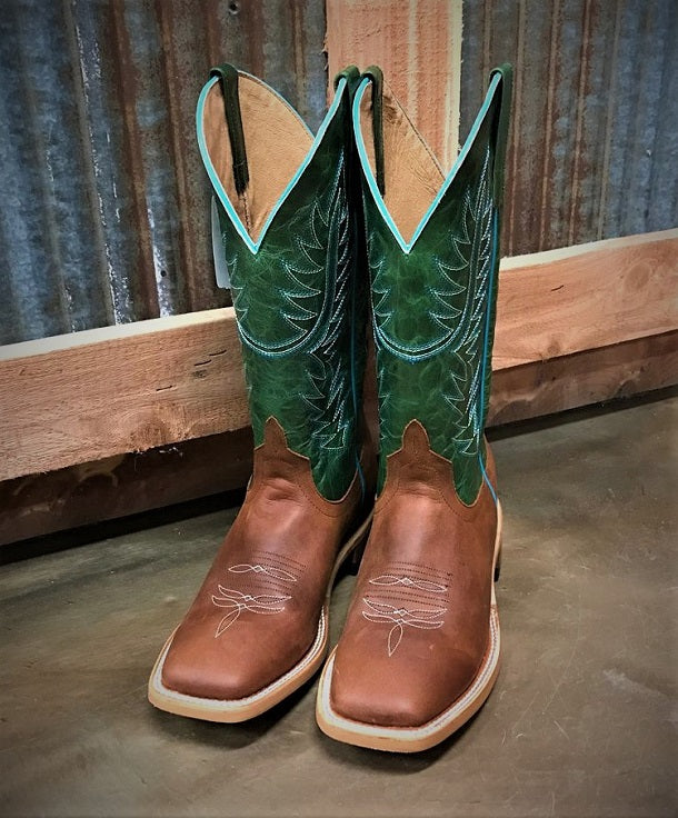HP Emerald Explosion-Men's Boots-Horse Power-Lucky J Boots & More, Women's, Men's, & Kids Western Store Located in Carthage, MO