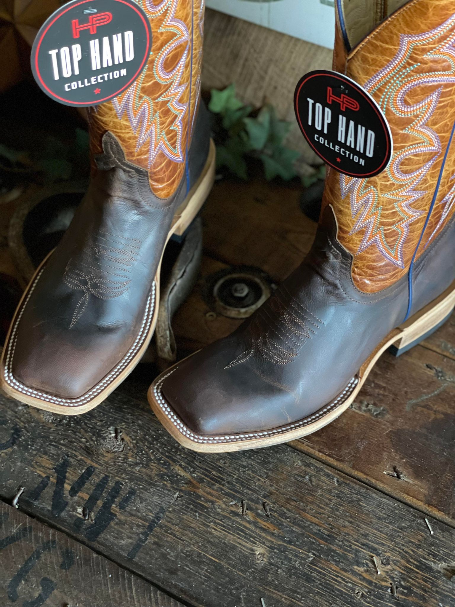 Men's Horse Power Stuffed Horse Boot-Men's Boots-Anderson Bean-Lucky J Boots & More, Women's, Men's, & Kids Western Store Located in Carthage, MO