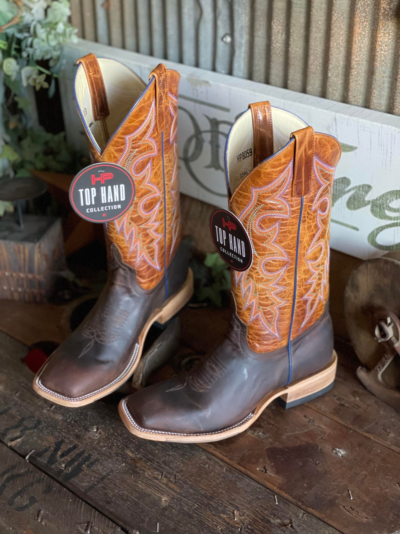 Men's Horse Power Stuffed Horse Boot-Men's Boots-Anderson Bean-Lucky J Boots & More, Women's, Men's, & Kids Western Store Located in Carthage, MO
