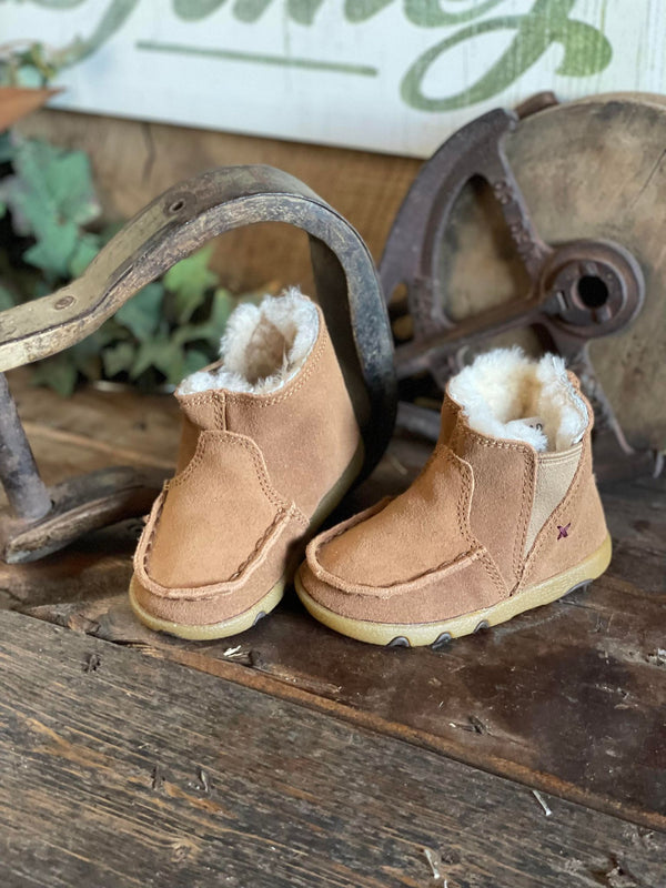 Infant Chukka Driving Mocs Fleece Lined ICA0021-Kids Casual Shoes-Twisted X Boots-Lucky J Boots & More, Women's, Men's, & Kids Western Store Located in Carthage, MO