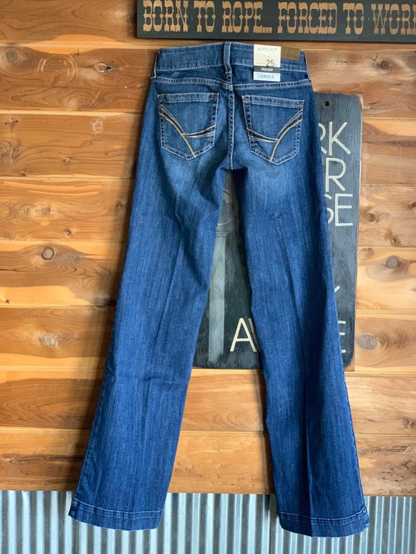 Ariat Mid Rise Irvine Trouser-Women's Denim-Ariat-Lucky J Boots & More, Women's, Men's, & Kids Western Store Located in Carthage, MO