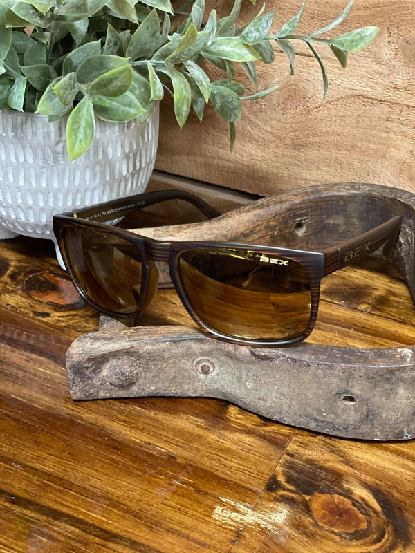 BEX Jaebyrd II Tortoise/Gold-Sunglasses-Bex Sunglasses-Lucky J Boots & More, Women's, Men's, & Kids Western Store Located in Carthage, MO
