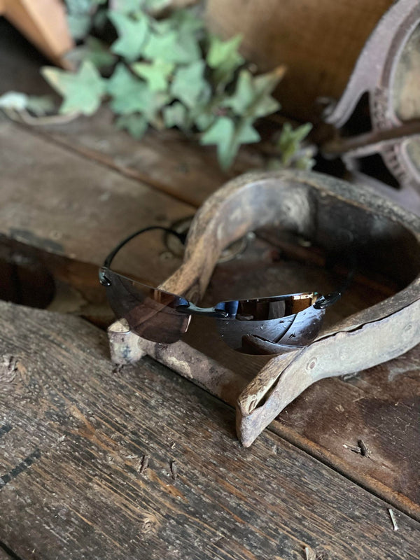 BEX Jaxyn X Black/Brown-Sunglasses-Bex Sunglasses-Lucky J Boots & More, Women's, Men's, & Kids Western Store Located in Carthage, MO