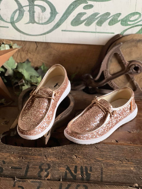Corkys Kayak Sneaker in Rose Gold-Women's Casual Shoes-Corkys Footwear-Lucky J Boots & More, Women's, Men's, & Kids Western Store Located in Carthage, MO