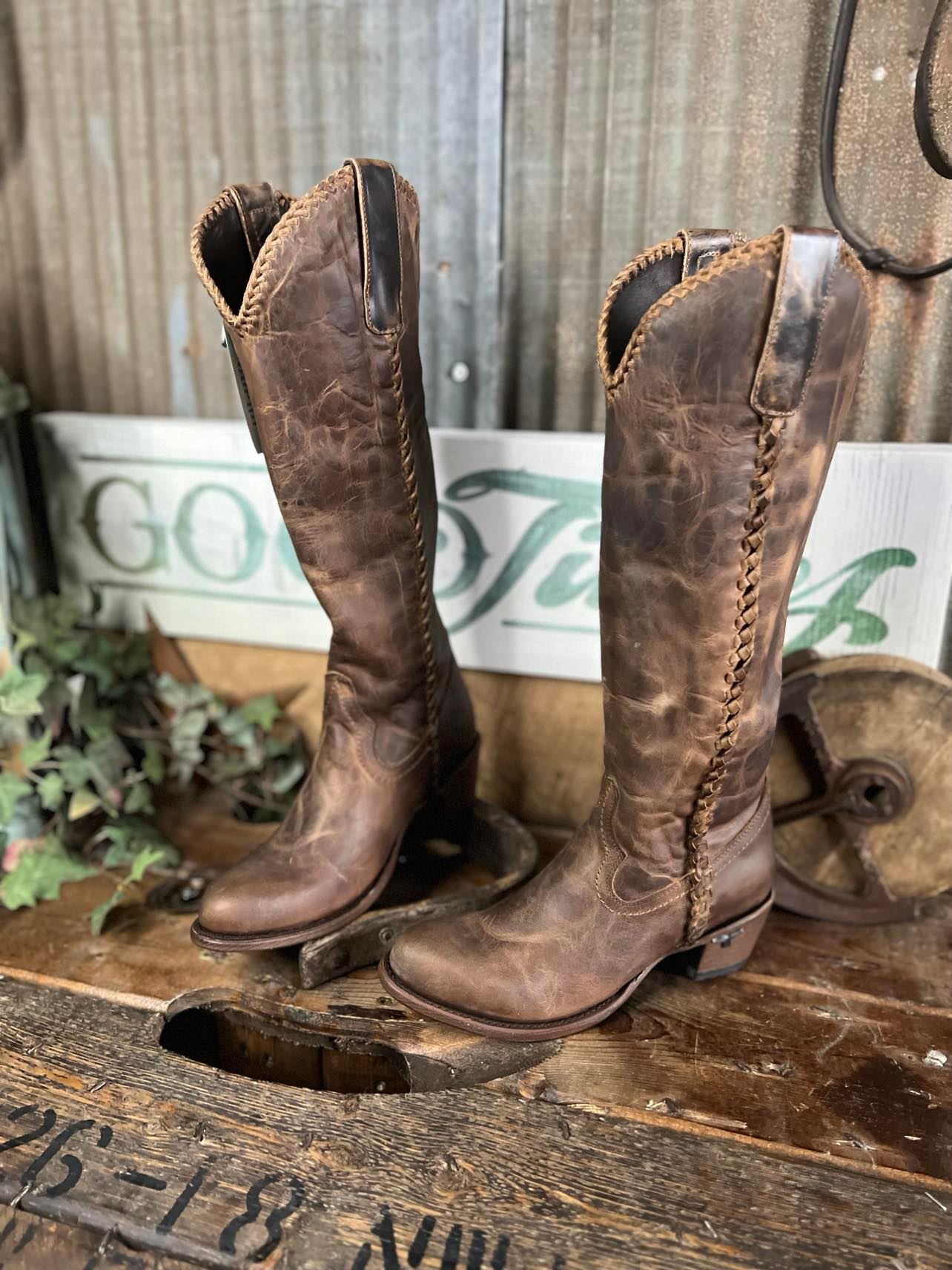 Lane Boots Plain Jane Brown Boots-Women's Boots-Lane Boots-Lucky J Boots & More, Women's, Men's, & Kids Western Store Located in Carthage, MO