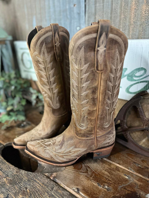 Lane Boots Lexington Boot in Burnt Carmel-Women's Boots-Lane Boots-Lucky J Boots & More, Women's, Men's, & Kids Western Store Located in Carthage, MO