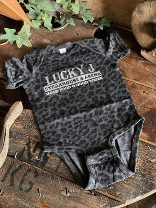 LJ Onesies-Baby Onesies-The Dugout-Lucky J Boots & More, Women's, Men's, & Kids Western Store Located in Carthage, MO