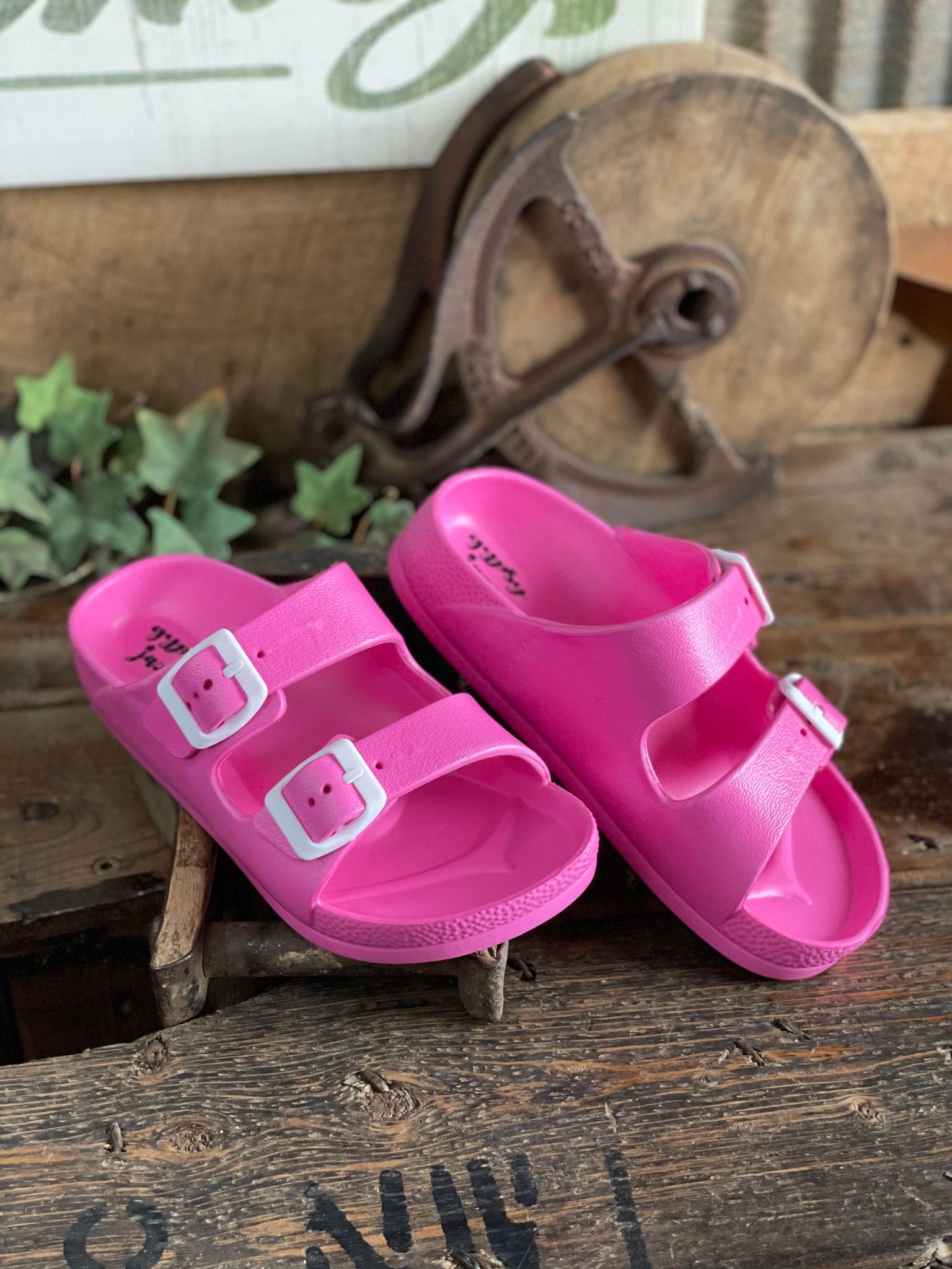 Youth Lil Mia in Pink *Final Sale*-Kids Casual Shoes-Gypsy Jazz-Lucky J Boots & More, Women's, Men's, & Kids Western Store Located in Carthage, MO
