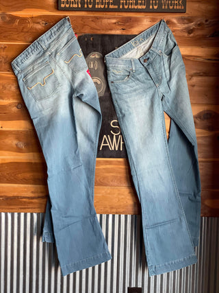 Kimes Ranch Lola-Soho Fade Trouser *FINAL SALE*-Women's Denim-Kimes Ranch-Lucky J Boots & More, Women's, Men's, & Kids Western Store Located in Carthage, MO