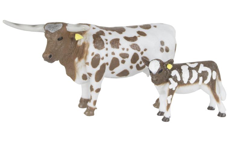 Longhorn Cow/Calf-Toys-Big Country Toys-Lucky J Boots & More, Women's, Men's, & Kids Western Store Located in Carthage, MO