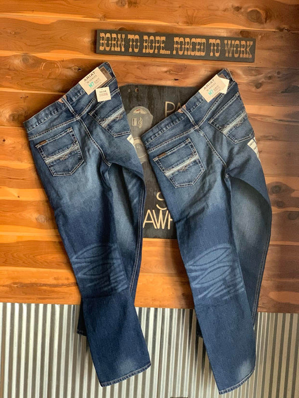 Ariat Men's Jeans M7 Slim Fit Straight Leg-Men's Denim-Ariat-Lucky J Boots & More, Women's, Men's, & Kids Western Store Located in Carthage, MO