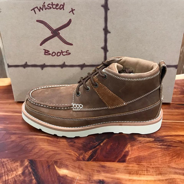 Twisted X 4" Wedge Sole Shoe MCA0007-Men's Casual Shoes-Twisted X Boots-Lucky J Boots & More, Women's, Men's, & Kids Western Store Located in Carthage, MO