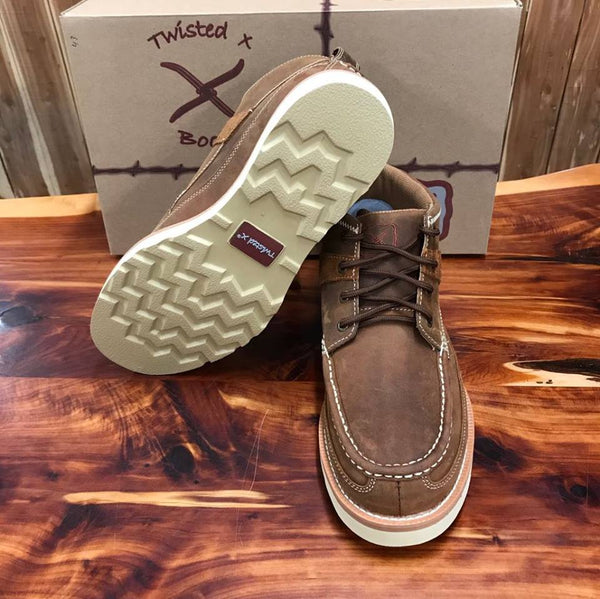 Twisted X 4" Wedge Sole Shoe MCA0007-Men's Casual Shoes-Twisted X Boots-Lucky J Boots & More, Women's, Men's, & Kids Western Store Located in Carthage, MO