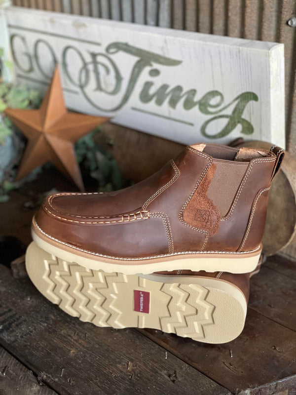 Men's Twisted X 4" Chelsea Wedge Sole Boot MCA0013-Men's Casual Shoes-Twisted X Boots-Lucky J Boots & More, Women's, Men's, & Kids Western Store Located in Carthage, MO
