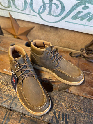 Mens Twisted X 6" CellStretch Wedge Sole Boot in Burnette & Spice-Men's Casual Shoes-Twisted X Boots-Lucky J Boots & More, Women's, Men's, & Kids Western Store Located in Carthage, MO