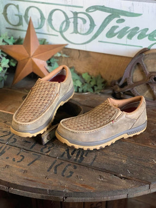 Twisted X Slip-On Driving Moc Bomber *FINAL SALE*-Men's Casual Shoes-Twisted X Boots-Lucky J Boots & More, Women's, Men's, & Kids Western Store Located in Carthage, MO