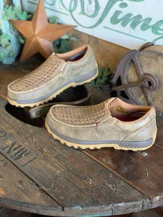 Twisted X Slip-On Driving Moc Bomber *FINAL SALE*-Men's Casual Shoes-Twisted X Boots-Lucky J Boots & More, Women's, Men's, & Kids Western Store Located in Carthage, MO