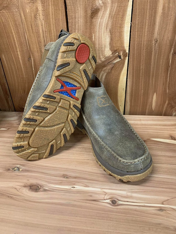 Twisted X Double Gore Driving Moc MXCG001-Men's Casual Shoes-Twisted X Boots-Lucky J Boots & More, Women's, Men's, & Kids Western Store Located in Carthage, MO