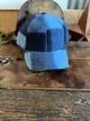 Plaid C.C Ball Cap-Beanie/Gloves-C.C Beanies-Lucky J Boots & More, Women's, Men's, & Kids Western Store Located in Carthage, MO