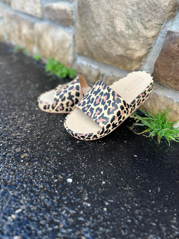 Corkys Popsicle Sandals in Leopard-Women's Casual Shoes-Corkys Footwear-Lucky J Boots & More, Women's, Men's, & Kids Western Store Located in Carthage, MO