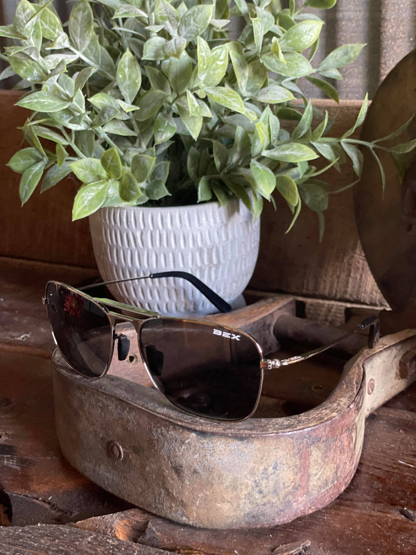 BEX Ranger Silver/Gray-Sunglasses-Bex Sunglasses-Lucky J Boots & More, Women's, Men's, & Kids Western Store Located in Carthage, MO