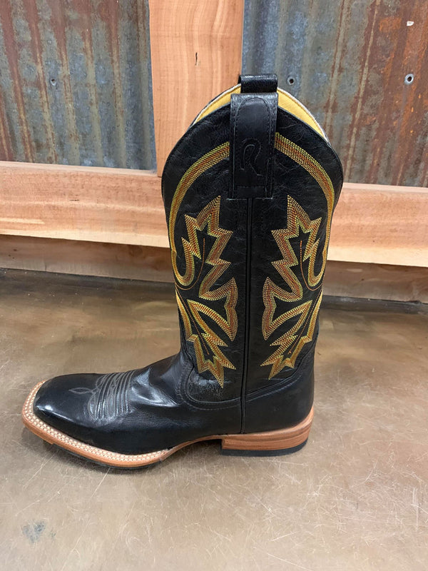 Rod Patrick Roma Black Buffalo RPM104-Men's Boots-Rod Patrick-Lucky J Boots & More, Women's, Men's, & Kids Western Store Located in Carthage, MO