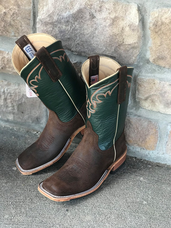 AB Womens Raiz Way Kudu Square Toe Boot-Women's Boots-Anderson Bean-Lucky J Boots & More, Women's, Men's, & Kids Western Store Located in Carthage, MO