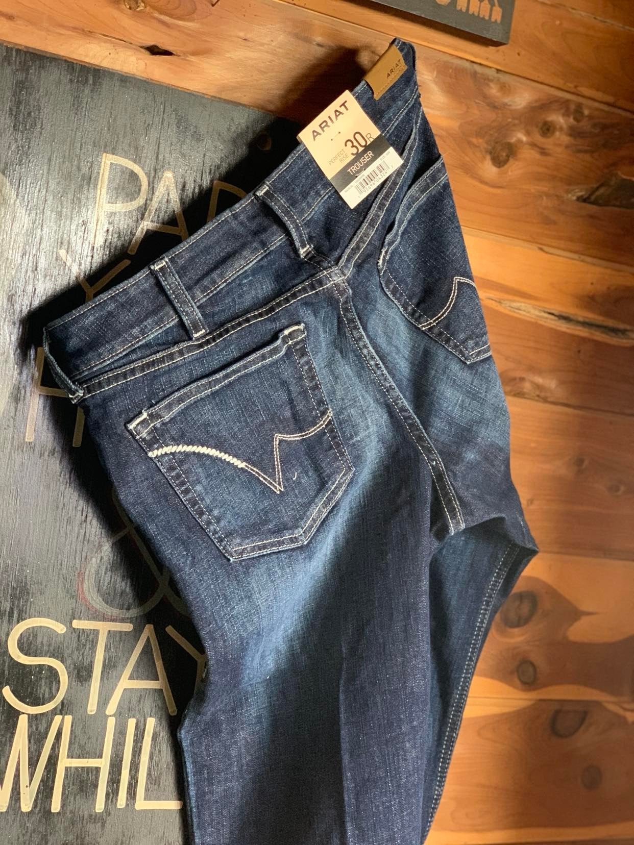 Ariat Perfect Rise Rascal Flare Jean-Women's Denim-Ariat-Lucky J Boots & More, Women's, Men's, & Kids Western Store Located in Carthage, MO