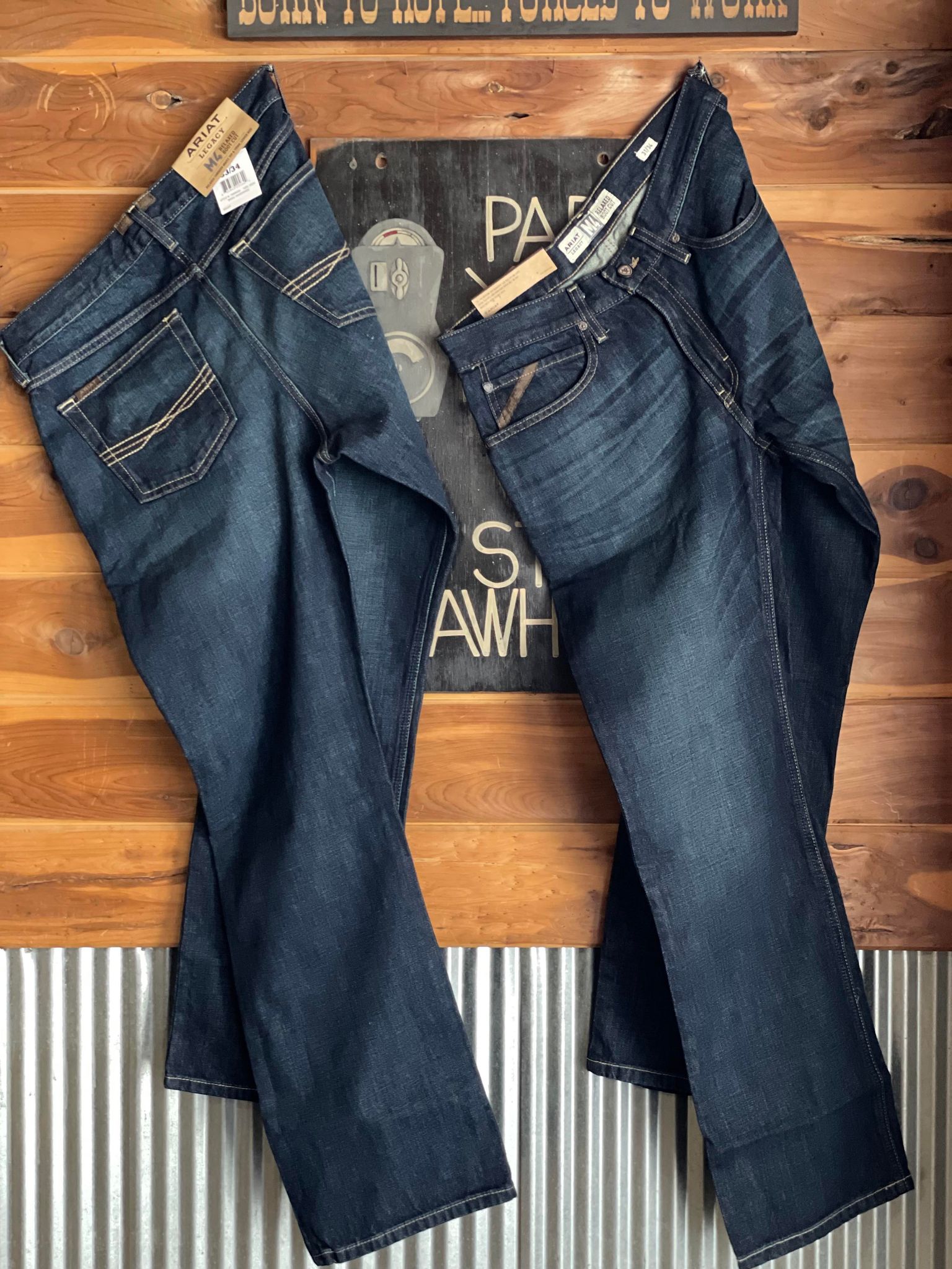 Ariat M4 Legacy Roadhouse Jean-Men's Denim-Ariat-Lucky J Boots & More, Women's, Men's, & Kids Western Store Located in Carthage, MO