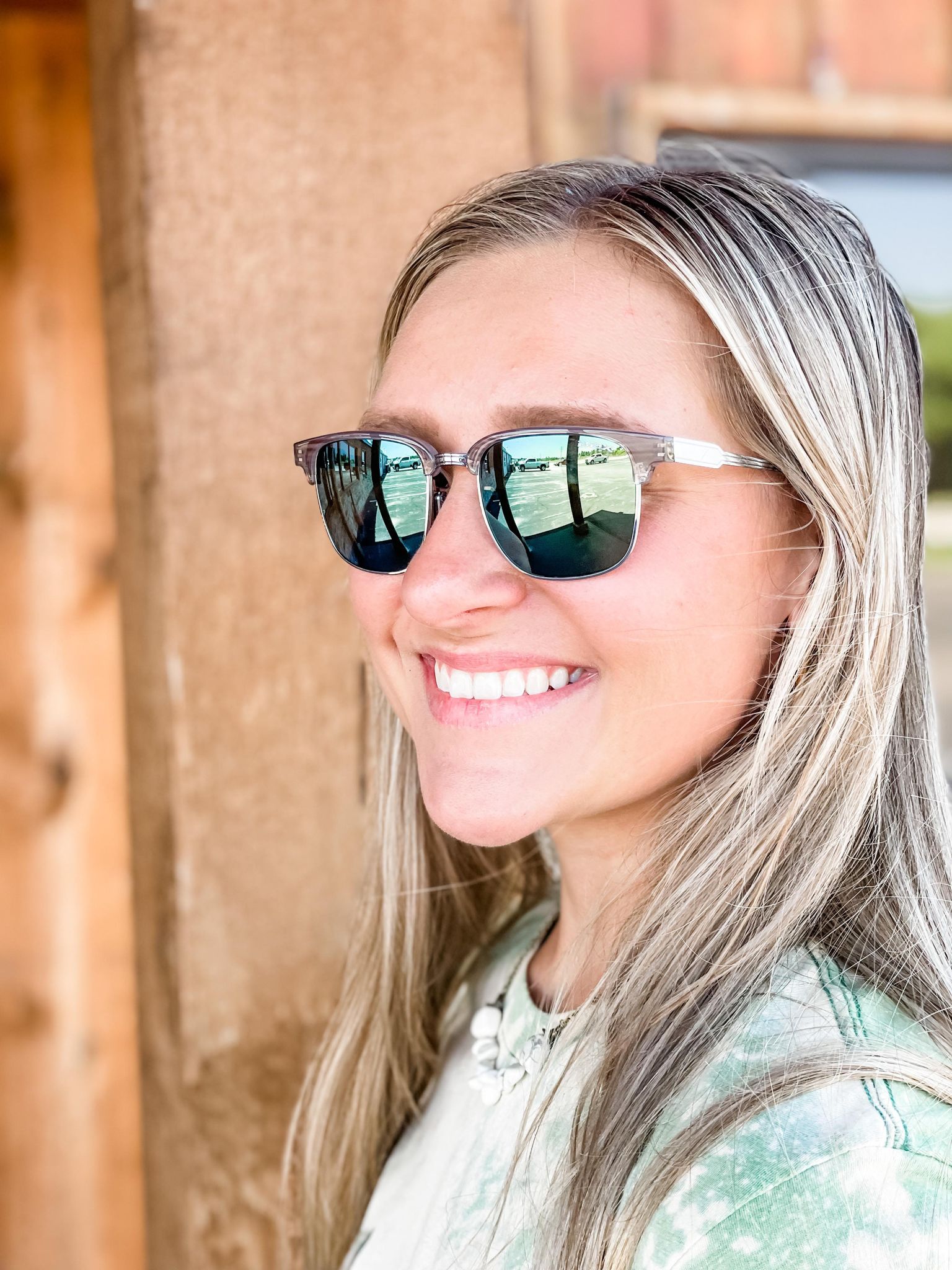BEX Roger in Silver/Forest S74SFF-Sunglasses-Bex Sunglasses-Lucky J Boots & More, Women's, Men's, & Kids Western Store Located in Carthage, MO