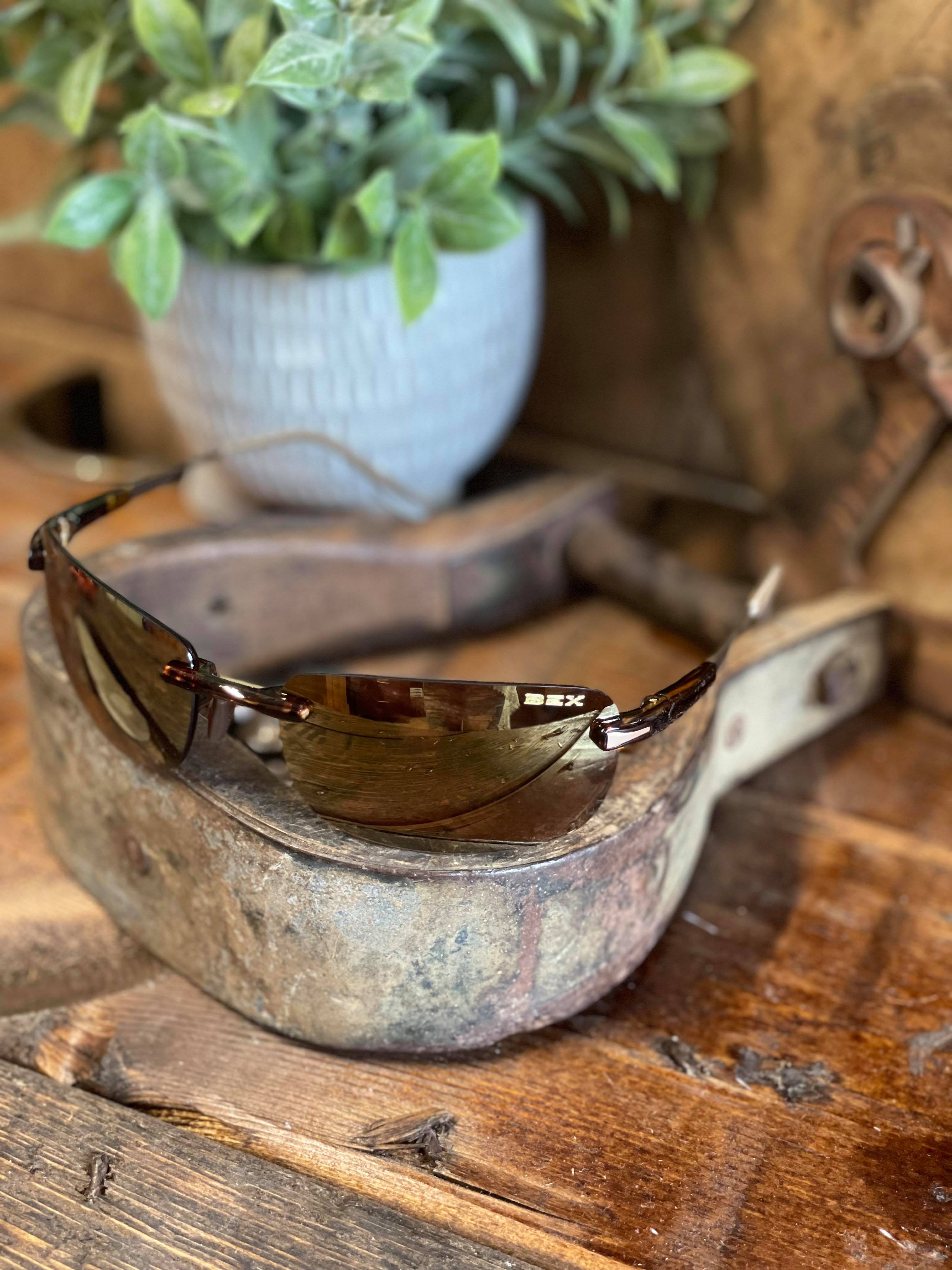BEX Brackley X Tortoise/Brown-Sunglasses-Bex Sunglasses-Lucky J Boots & More, Women's, Men's, & Kids Western Store Located in Carthage, MO