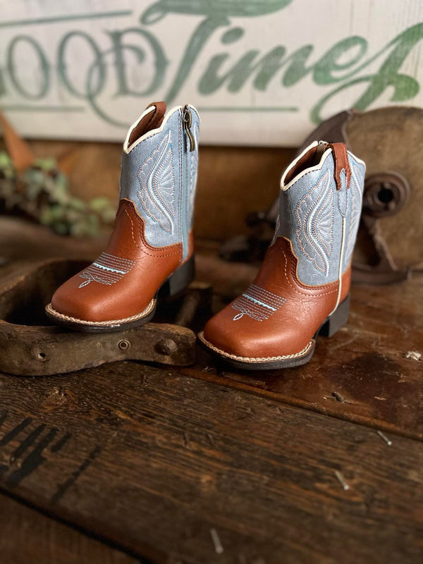 Ariat Lil Stompers - Shelby-Kids Boots-M & F Western Products-Lucky J Boots & More, Women's, Men's, & Kids Western Store Located in Carthage, MO