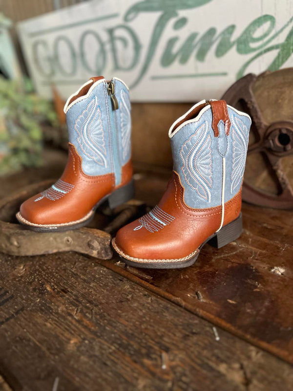 Ariat Lil Stompers - Shelby-Kids Boots-M & F Western Products-Lucky J Boots & More, Women's, Men's, & Kids Western Store Located in Carthage, MO