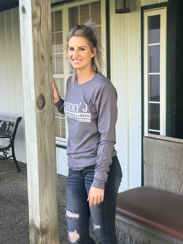 LJ Long Sleeve-Long Sleeves-The Dugout-Lucky J Boots & More, Women's, Men's, & Kids Western Store Located in Carthage, MO