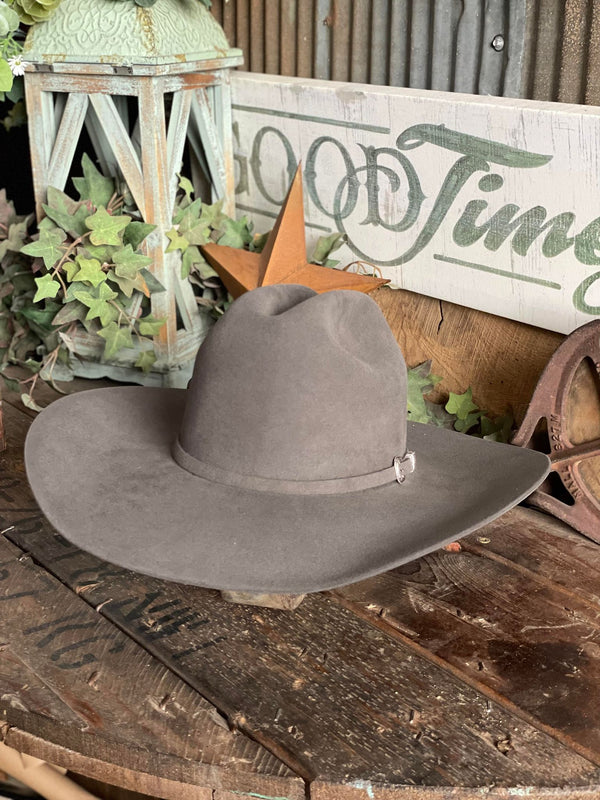 20X Charcoal Tarrant Resistol 4 1/4" Brim Felt Cowboy Hat-Felt Cowboy Hats-HatCo-Lucky J Boots & More, Women's, Men's, & Kids Western Store Located in Carthage, MO