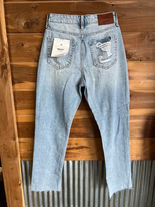 The Allison High Rise Cropped Straight Hidden Jeans-Women's Denim-HIDDEN-Lucky J Boots & More, Women's, Men's, & Kids Western Store Located in Carthage, MO