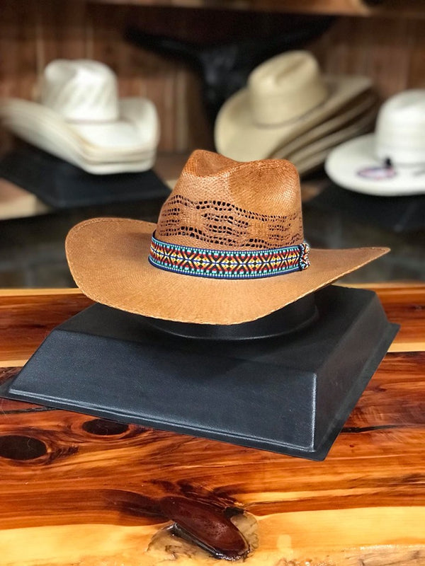 Rodeo King Tracker Fedora 3 1/2" Brim *Final Sale*-Straw Cowboy Hats-Rodeo King-Lucky J Boots & More, Women's, Men's, & Kids Western Store Located in Carthage, MO