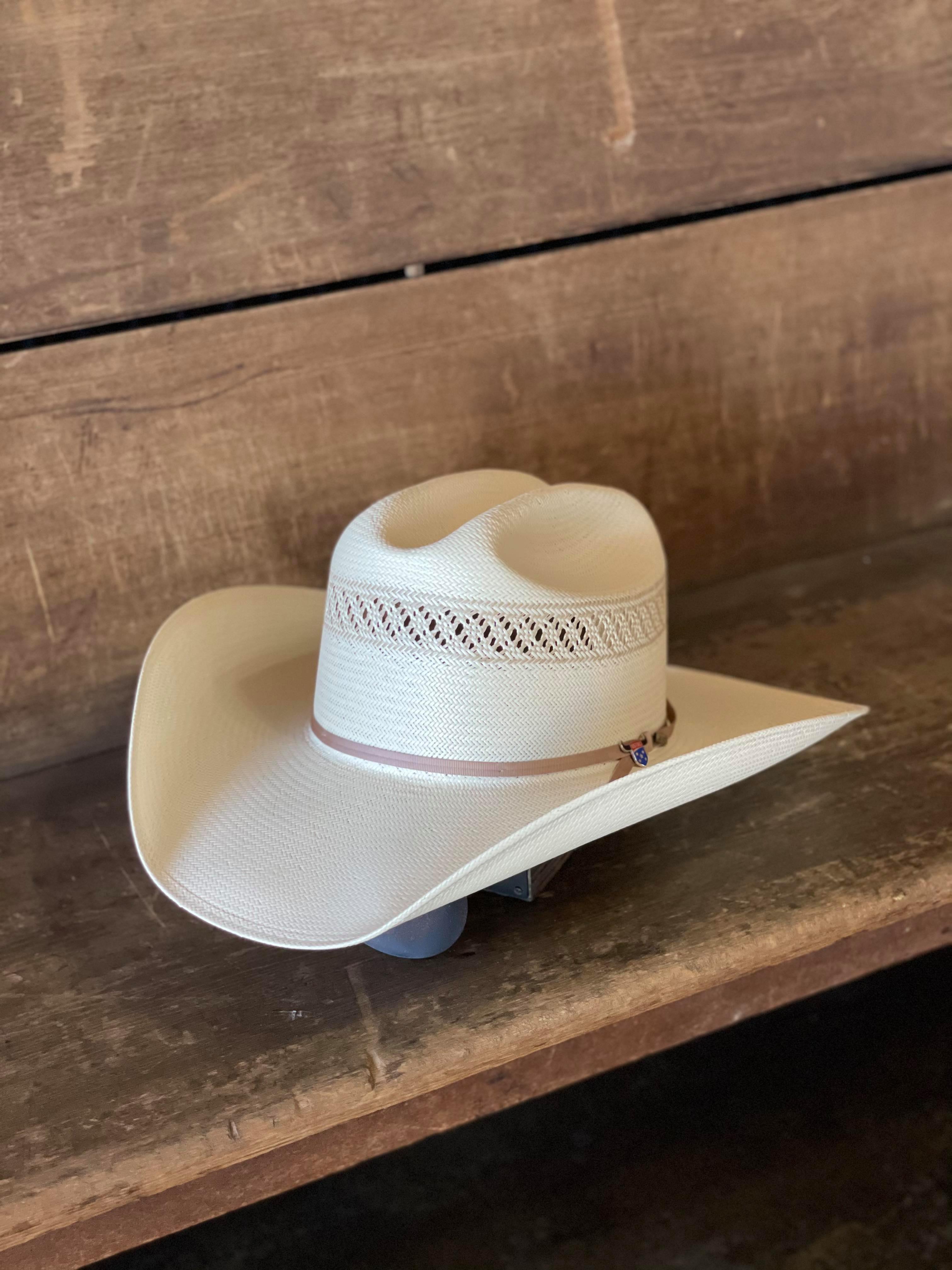 Resistol Wildfire 10X Straw Cowboy Hat 4 1/4