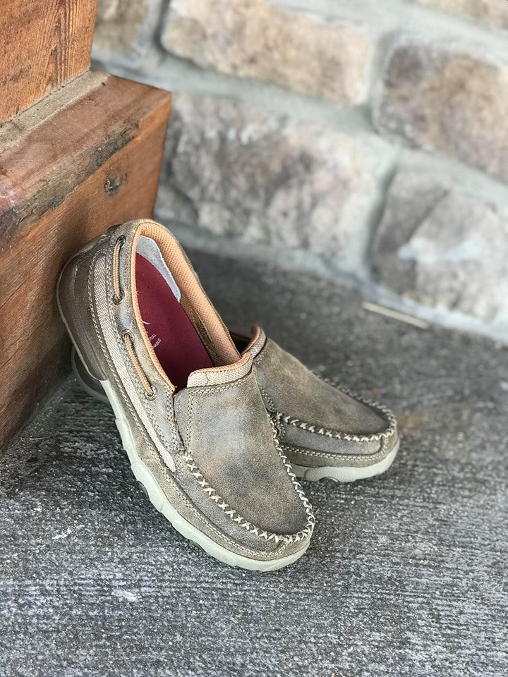 Twisted X Slip-On Driving Mocs-Women's Casual Shoes-Twisted X Boots-Lucky J Boots & More, Women's, Men's, & Kids Western Store Located in Carthage, MO
